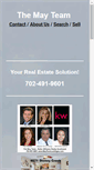 Mobile Screenshot of mayteamlv.com